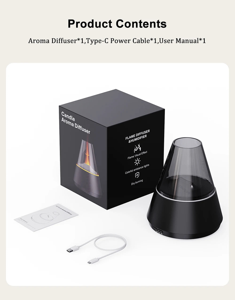 EmberMist™ Flame Aroma Diffuser
