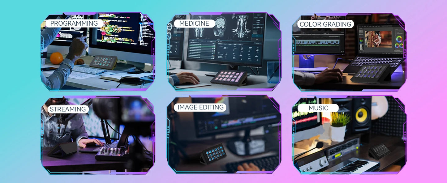 CommandHub™ AKP153 RGB Macro Controller