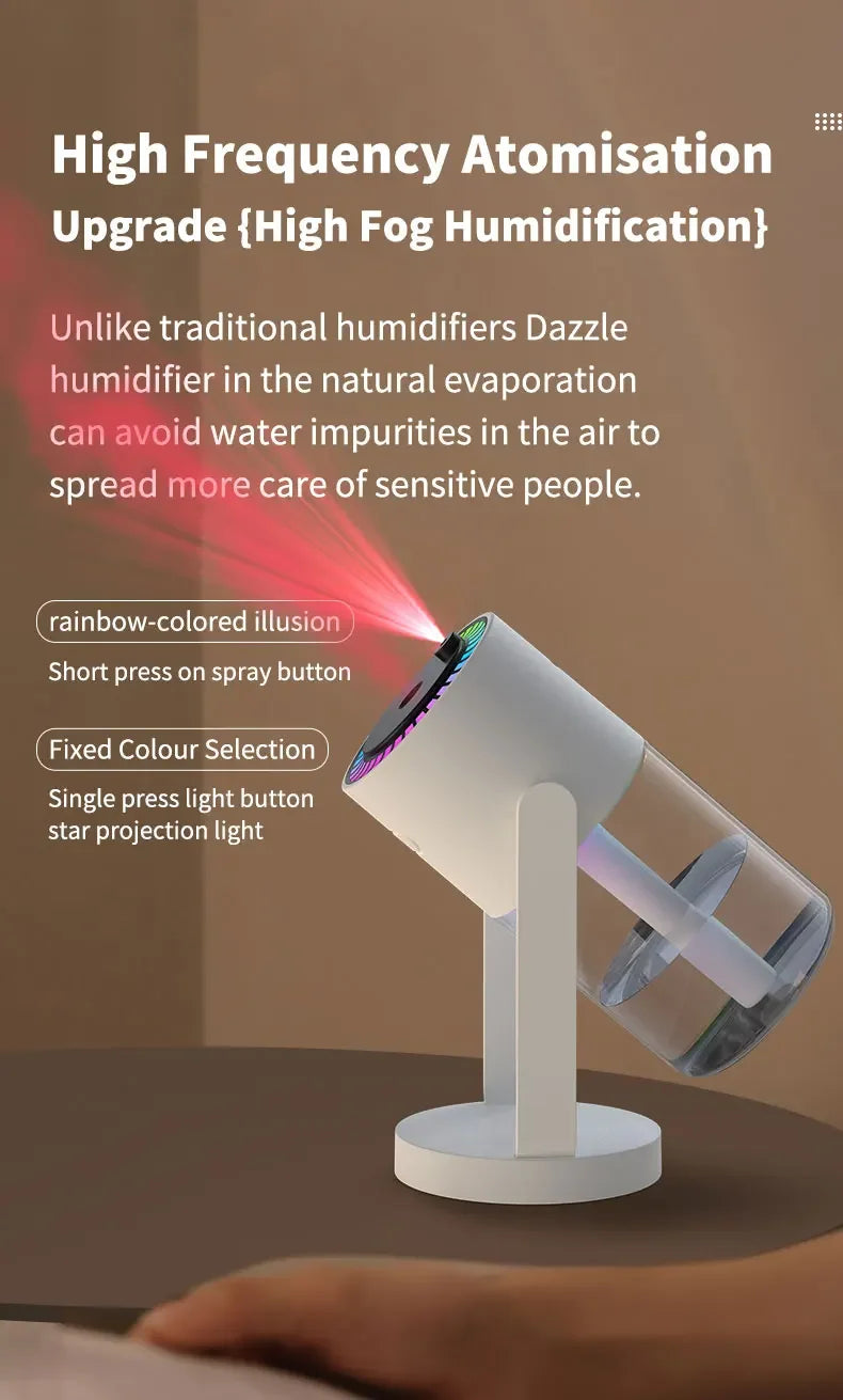 StarMist™ Galaxy Projection Humidifier