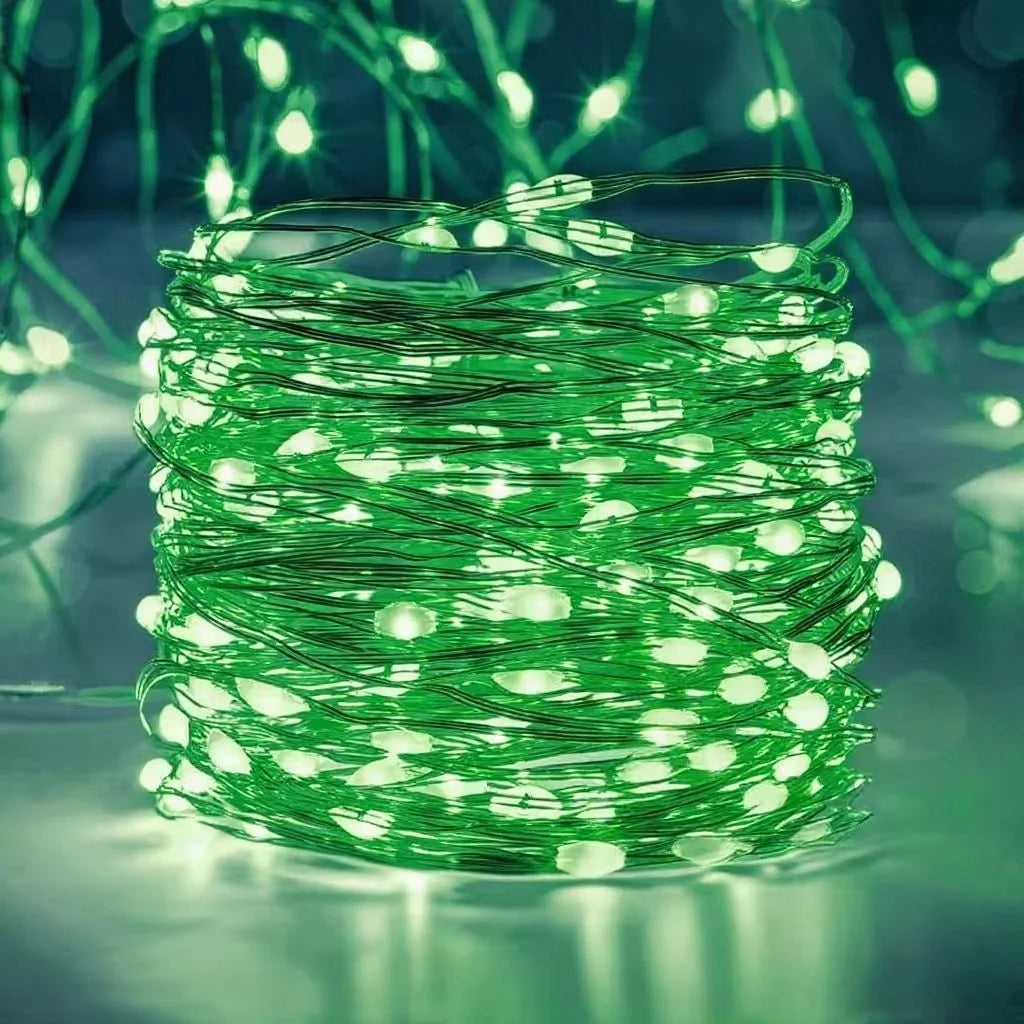 Battery Powered Copper Wire LED String Lights – 10 to 100 LEDs