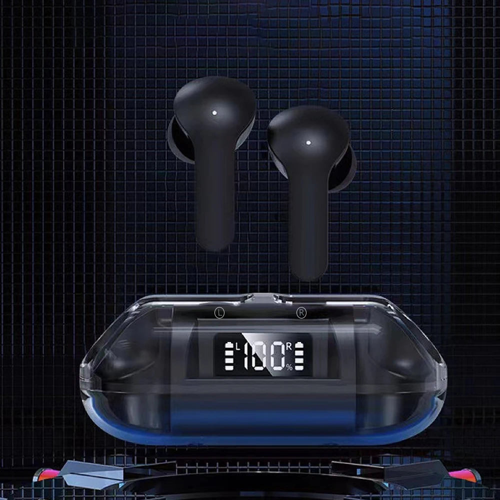 In-Ear Gaming & Music Earbuds with Wireless Charging Case