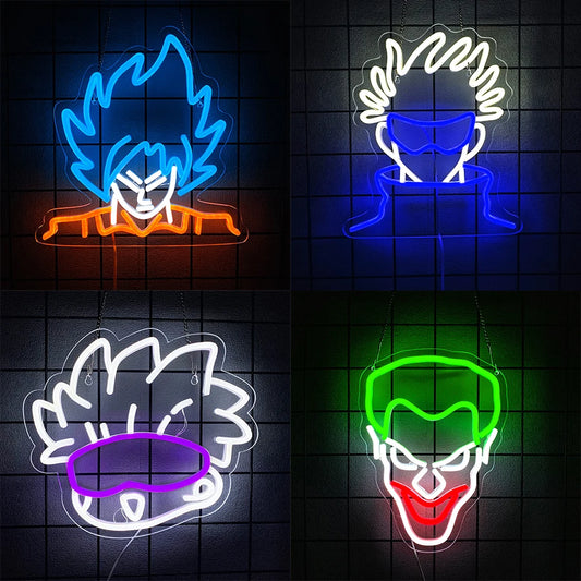Anime Neon Wall Light