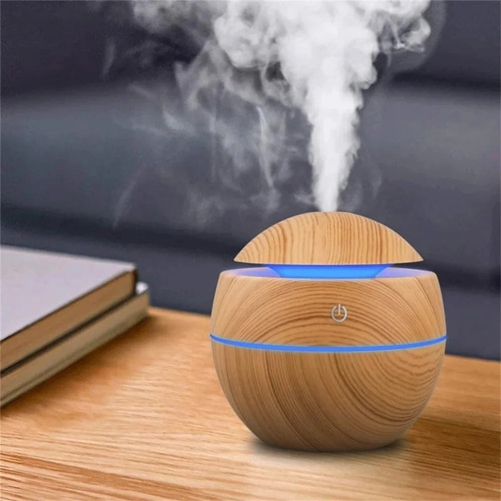 AuraWood™ Ultrasonic Aroma Diffuser