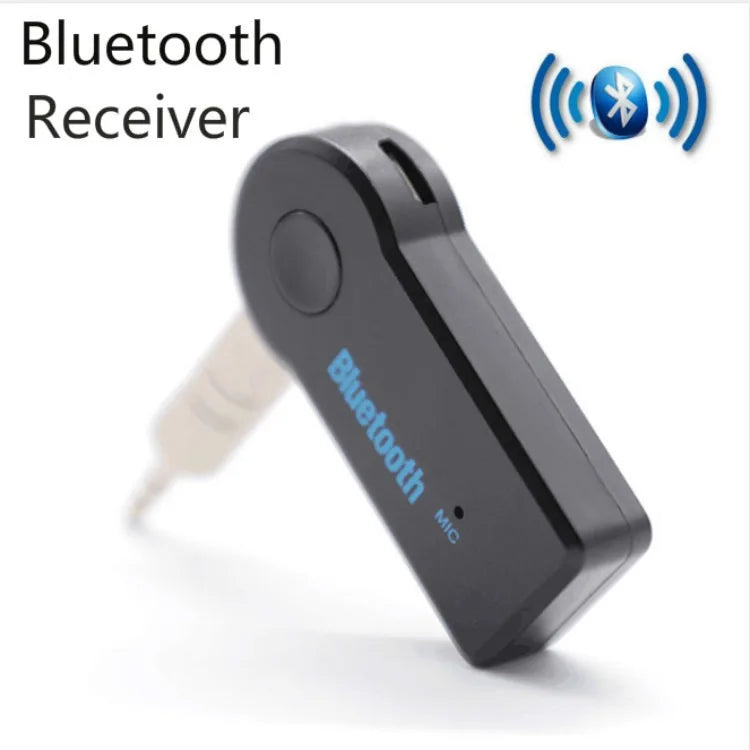 Bluetooth 5.0 AUX Receiver & Transmitter – Wireless Audio Adapter with Microphone
