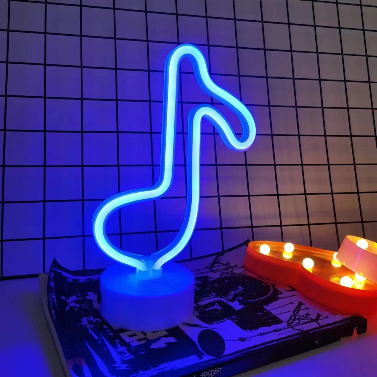 1PC Desktop Neon Light USB/Battery Powered for Room Birthday Party Wedding Decoration Ideal Mother's Day Valentine's Day Gift
