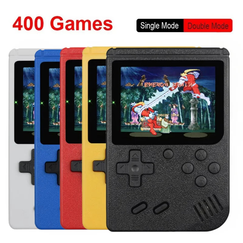 400-in-1 Retro Handheld Game Console – Portable 8-Bit Gaming System with 3.0" Color Screen