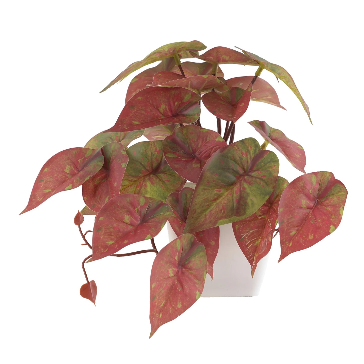 1pc Fake Plants, Small Artificial Plants with Plastic Pots, Fake Potted Desk Plants for Office Home Shelf Decor Indoor Outdoor