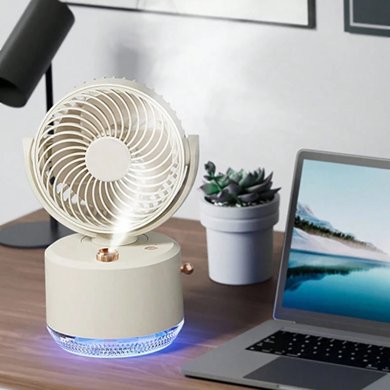 BreezeMist™ 2-in-1 Cooling Fan