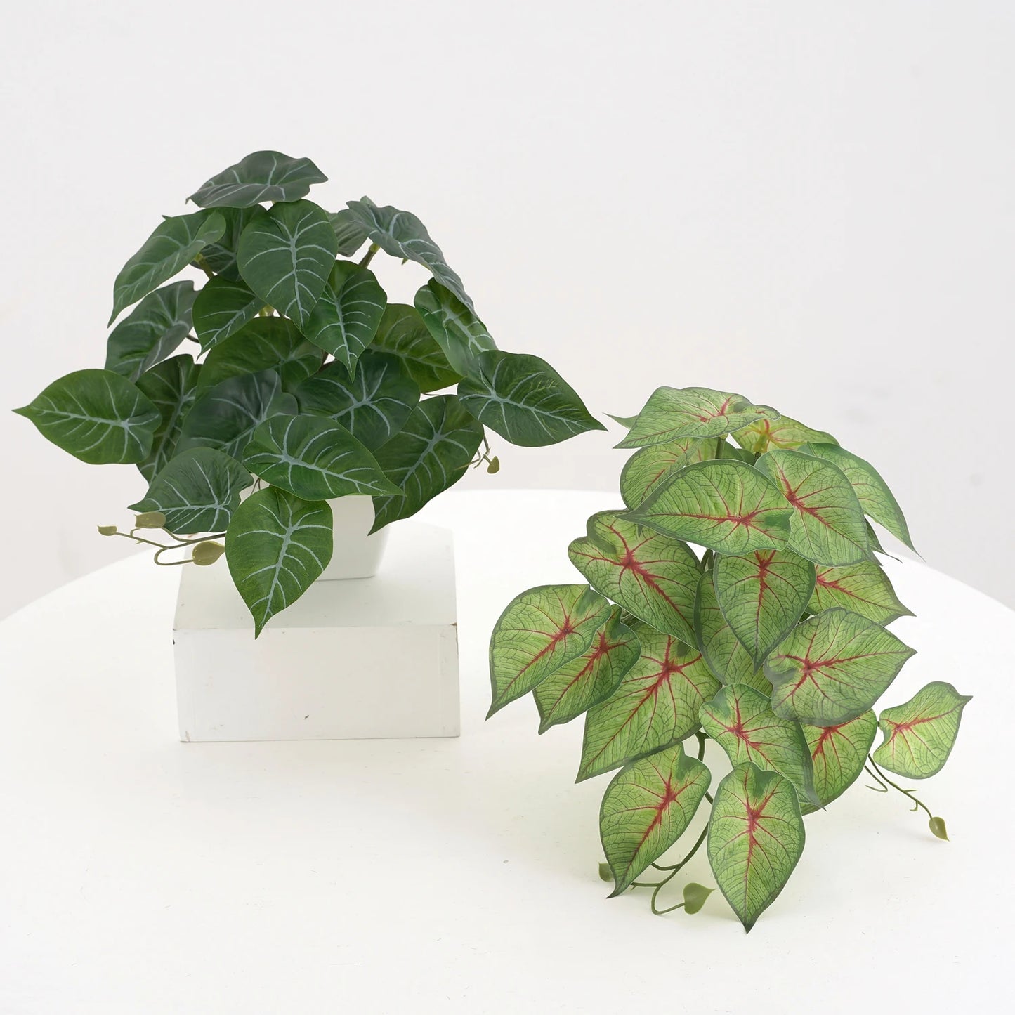 1pc Fake Plants, Small Artificial Plants with Plastic Pots, Fake Potted Desk Plants for Office Home Shelf Decor Indoor Outdoor