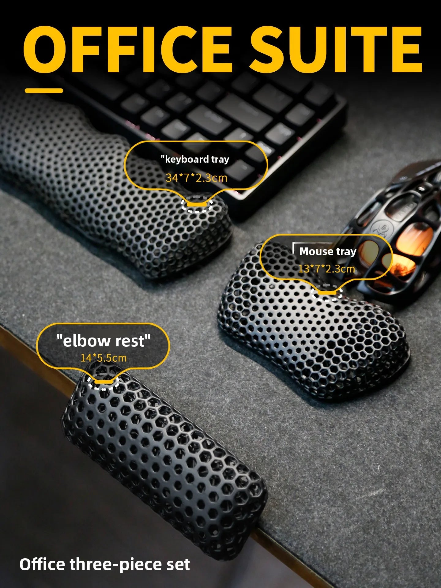 FlexNest™ Ergonomic Wrist Rest