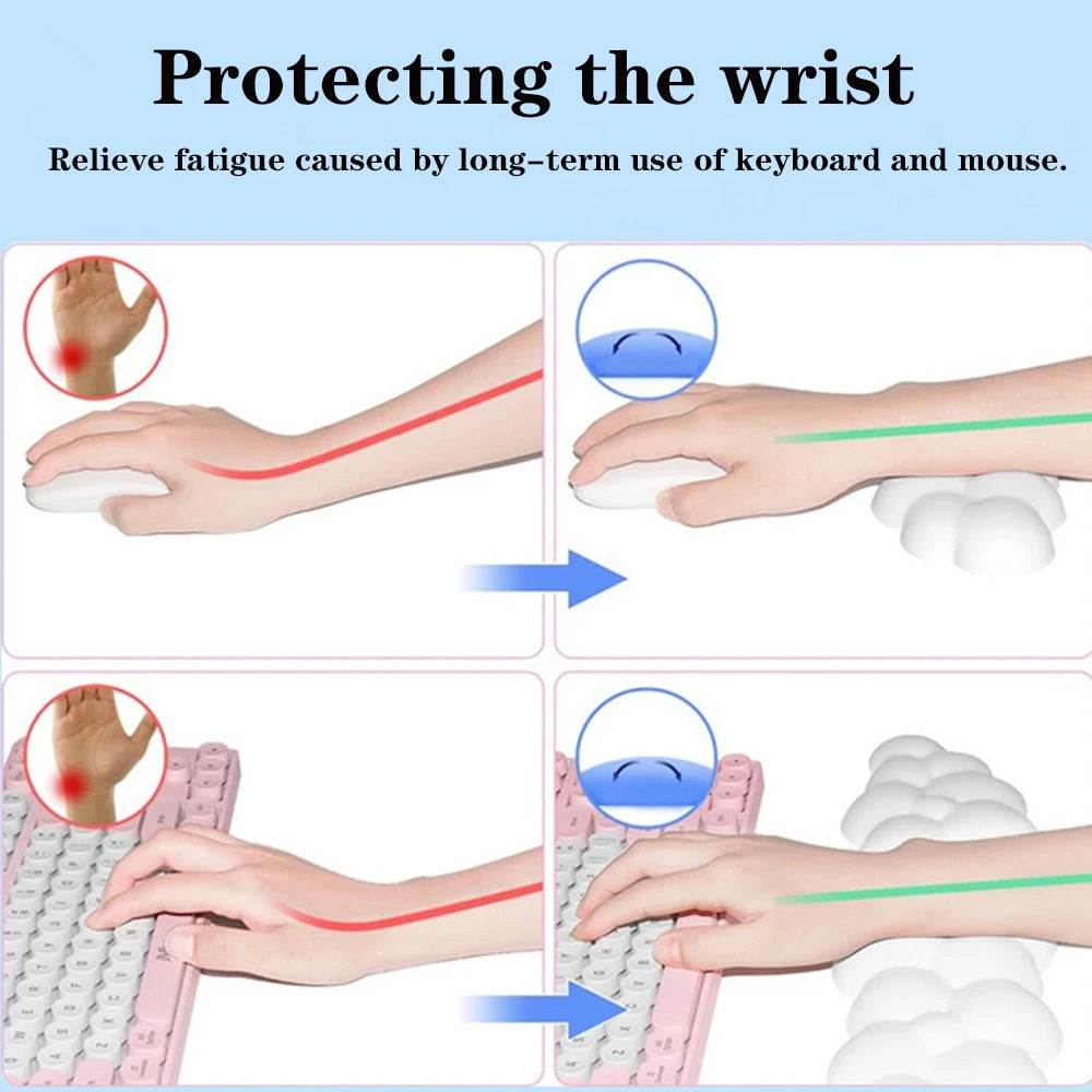 CloudComfort™ Memory Foam Wrist Rest Set