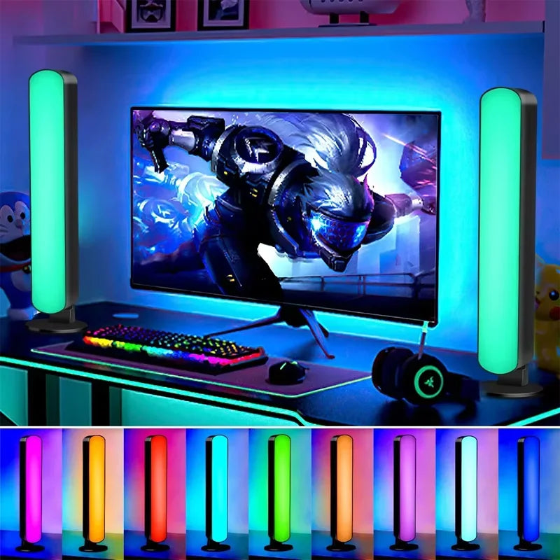 Desktop RGB Computer Monitor Light Bar Music Rhythm LED Holiday Atmosphere Decoration LIght E-sports TV Background Wall Lighting