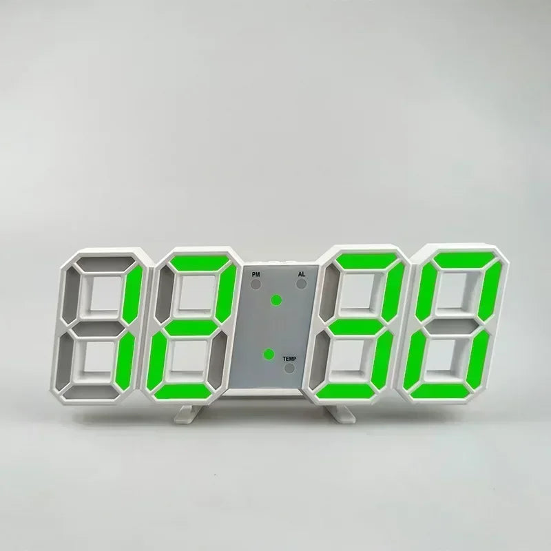 Digital Decoration for Bedroom Desk Watches Led Wall Clock Living Room Alarm Modern Home and Decoration Electronic Table Decor