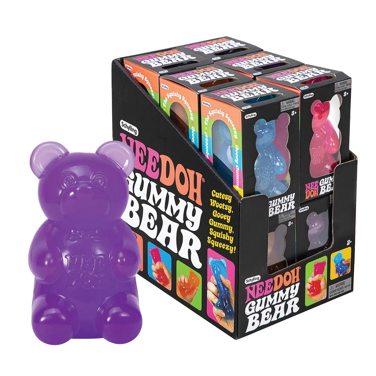 Soft Sensory Bear Desk Companion