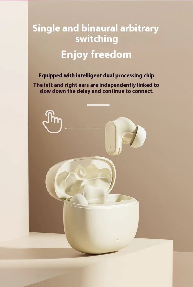 Lightweight Waterproof In-Ear Earbuds Comfort Fit Portable Design Enhanced Sound for Sports Daily Use Ergonomic Wearing