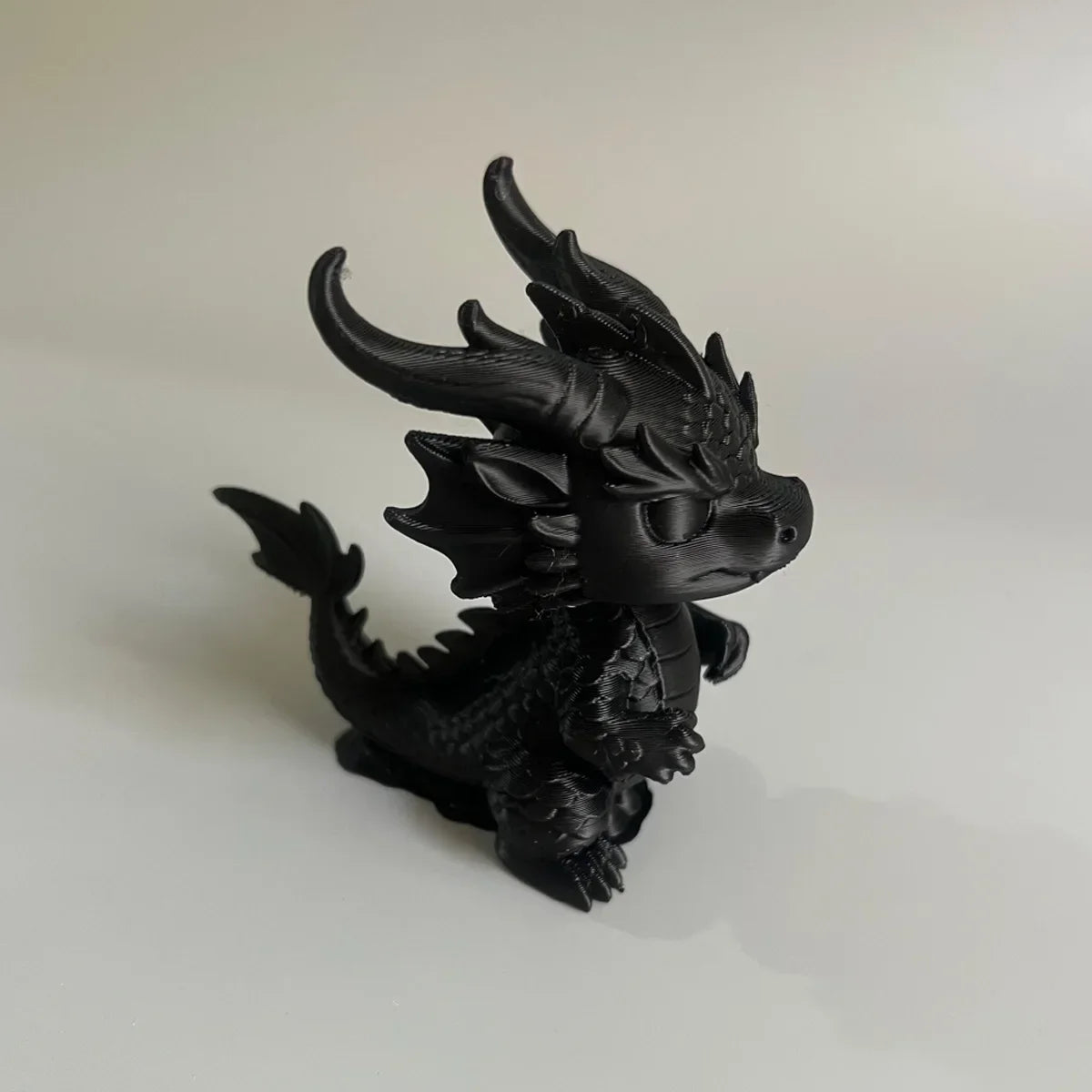 3D Printed Fantasy Desk Decor Collectible Ornament for Home Office Gift Miniature Dragon Figurine Mini Dragon Statue