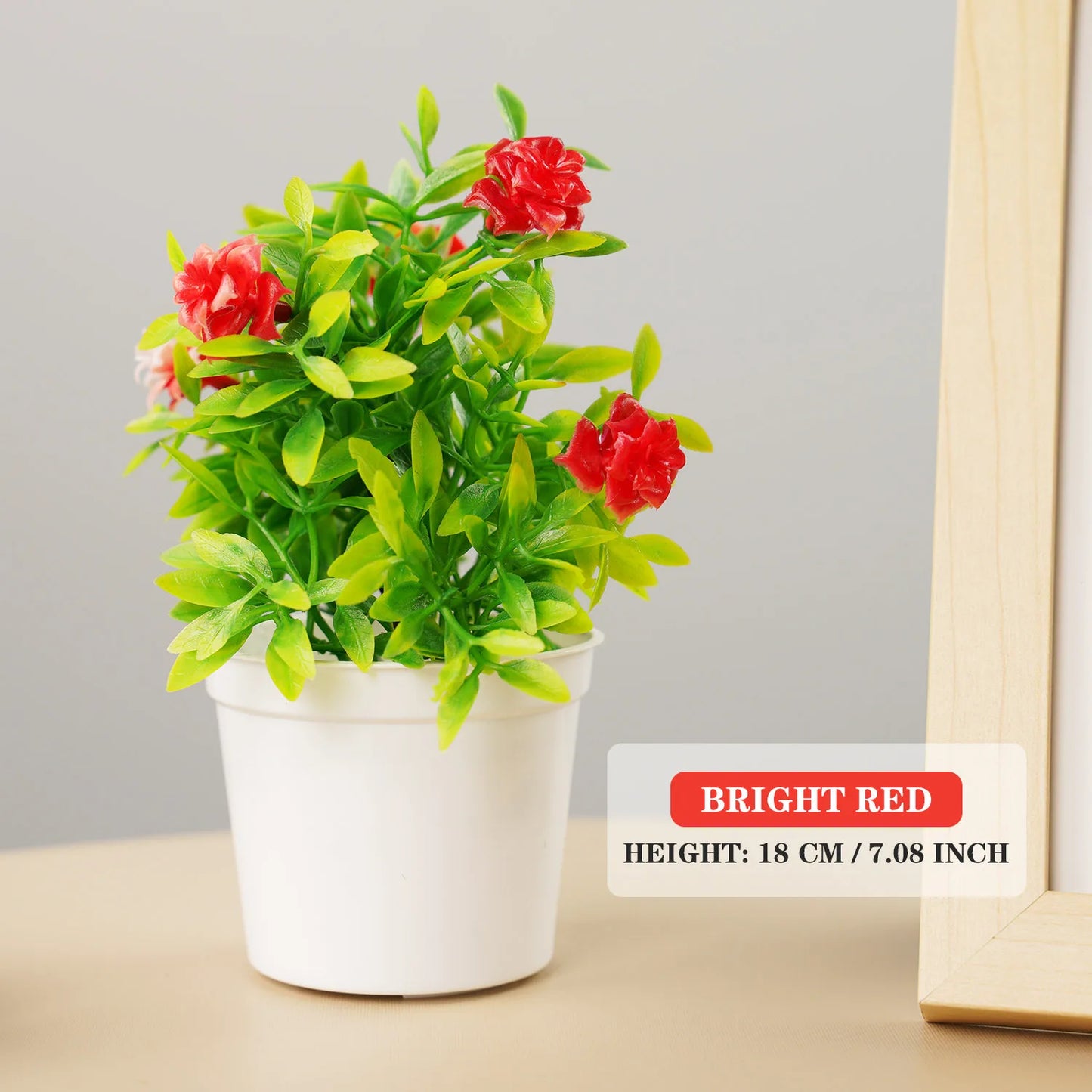 Small  Fake Flowers Simulated Tree Office Artificial Plants Bonsai Pot Plants for Table Potted Ornament Office Garden Desk Decor