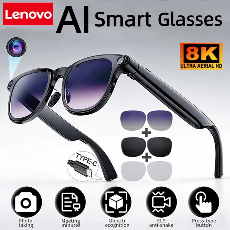 Bluetooth Smart Audio Sunglasses with Built-In Speakers