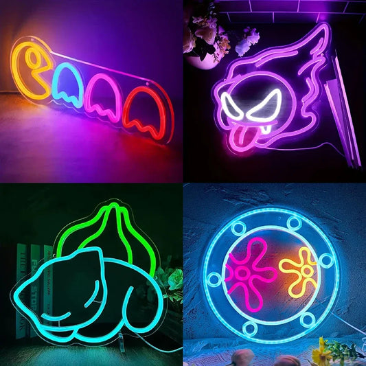 Retro Arcade Neon Wall Sign