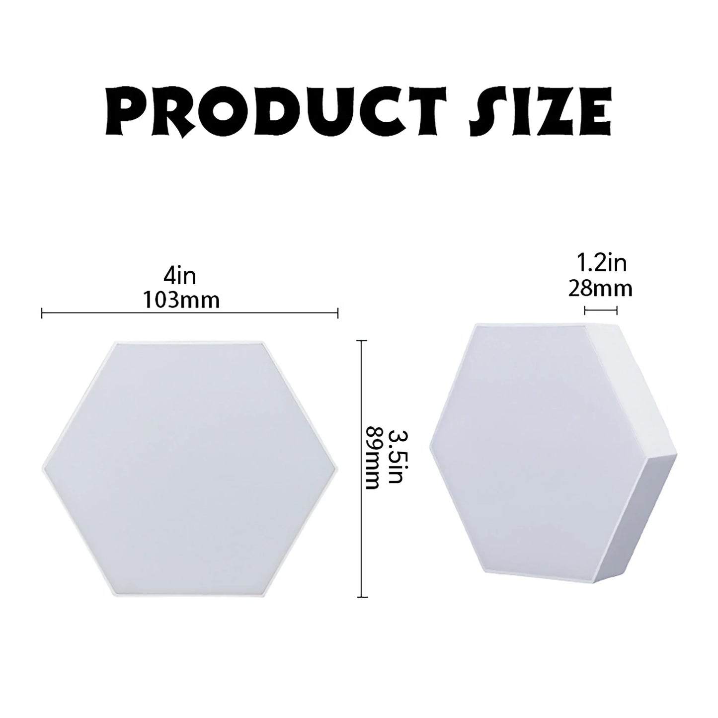 HexaGlow™ Touch Hexagon Wall Light