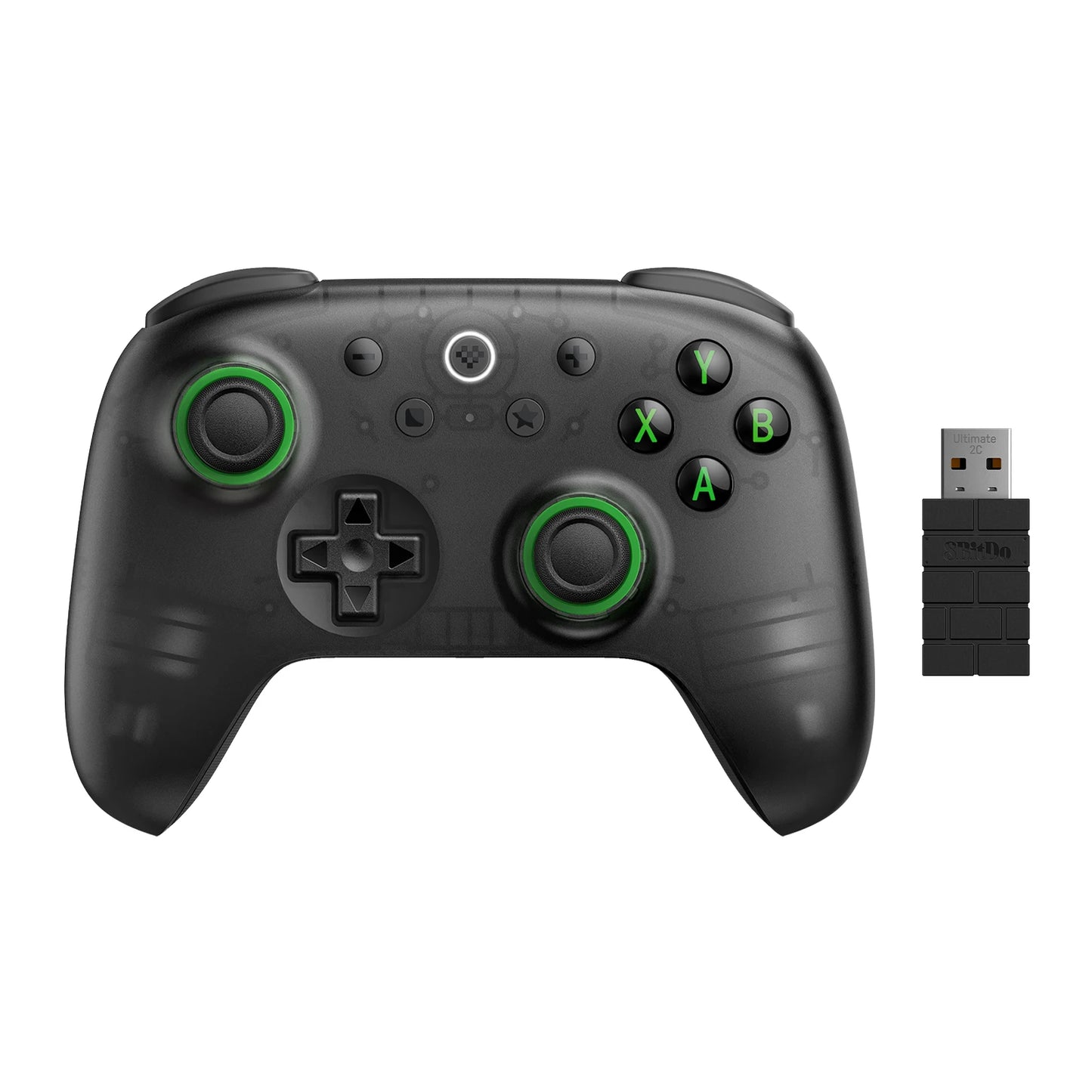 8BitDo Ultimate 2C Wireless Gaming Controller – Hall Effect Joysticks for PC, Android & Steam Deck