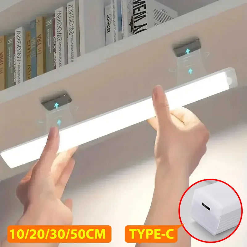 USB Rechargeable Motion Sensor LED Bar Light – Cabinet & Kitchen