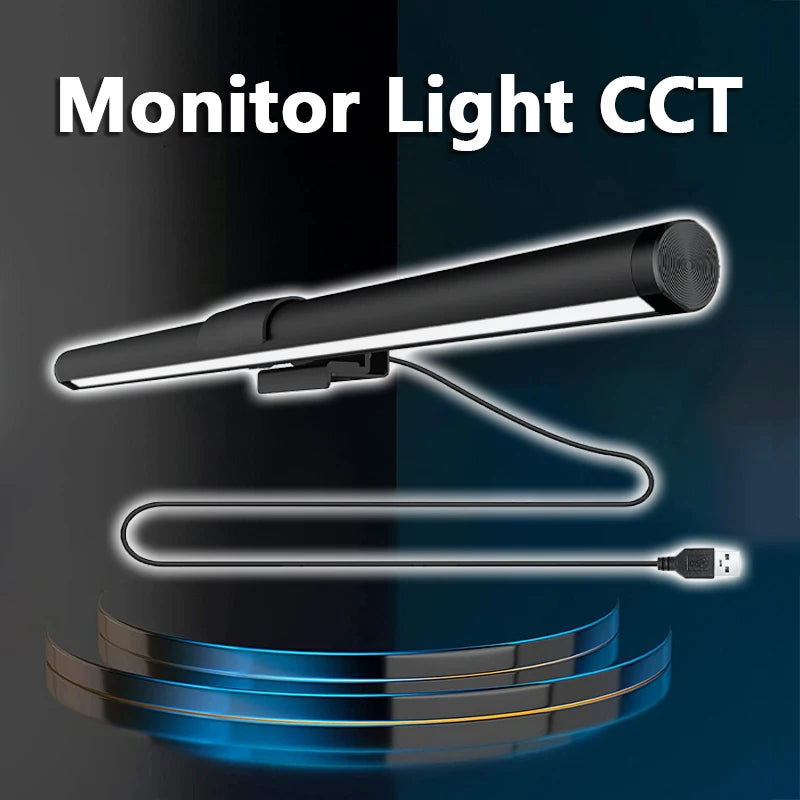 RGB Monitor Light Bar – 44CM, Stepless Dimming, Atmosphere Lighting