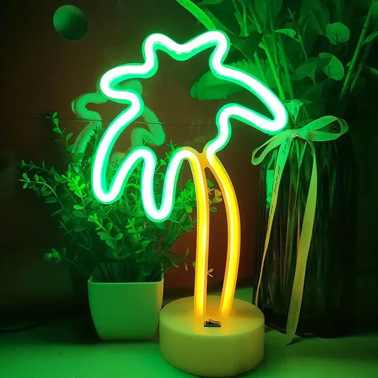 Palm Tree Neon Wall Light