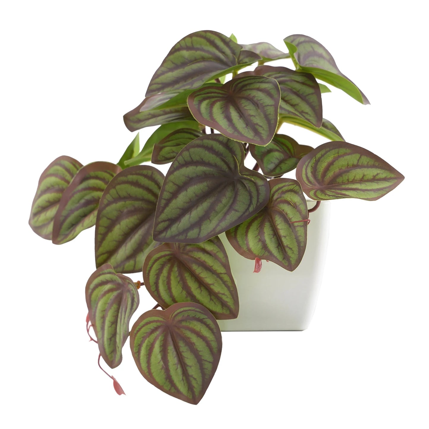 1pc Fake Plants, Small Artificial Plants with Plastic Pots, Fake Potted Desk Plants for Office Home Shelf Decor Indoor Outdoor