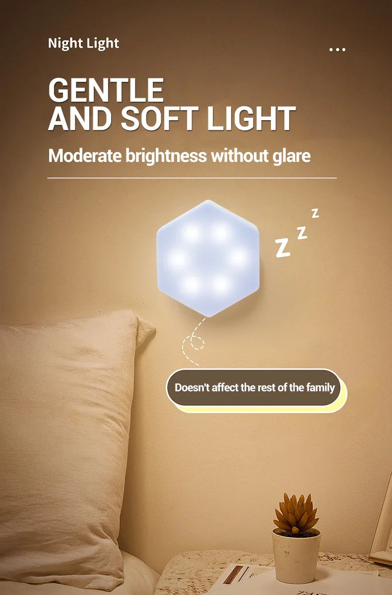 RGB Sound Reactive LED Light - Voice Controlled Music Rhythm Lamp with RGB color APP Control for Gaming Desk/Home/Office/Car