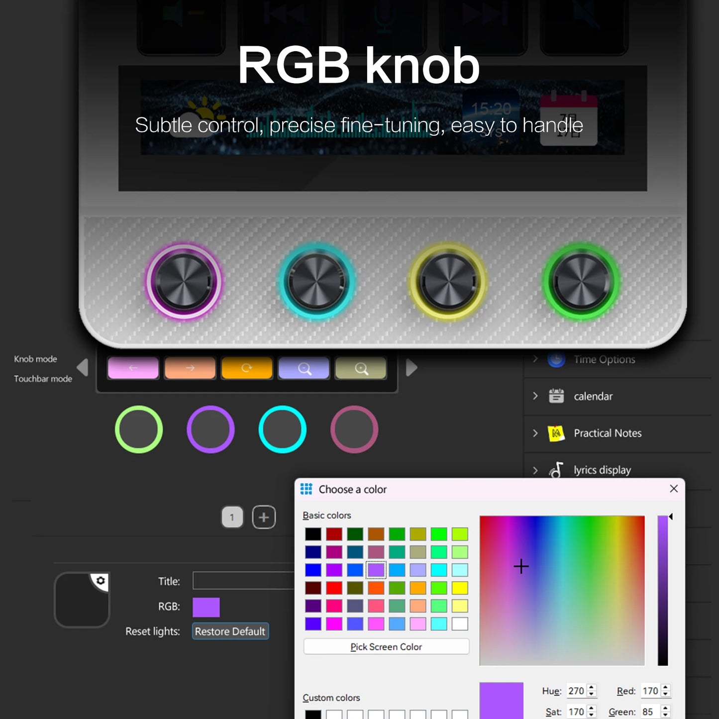 CommandHub™ N4 Pro RGB Macro Controller