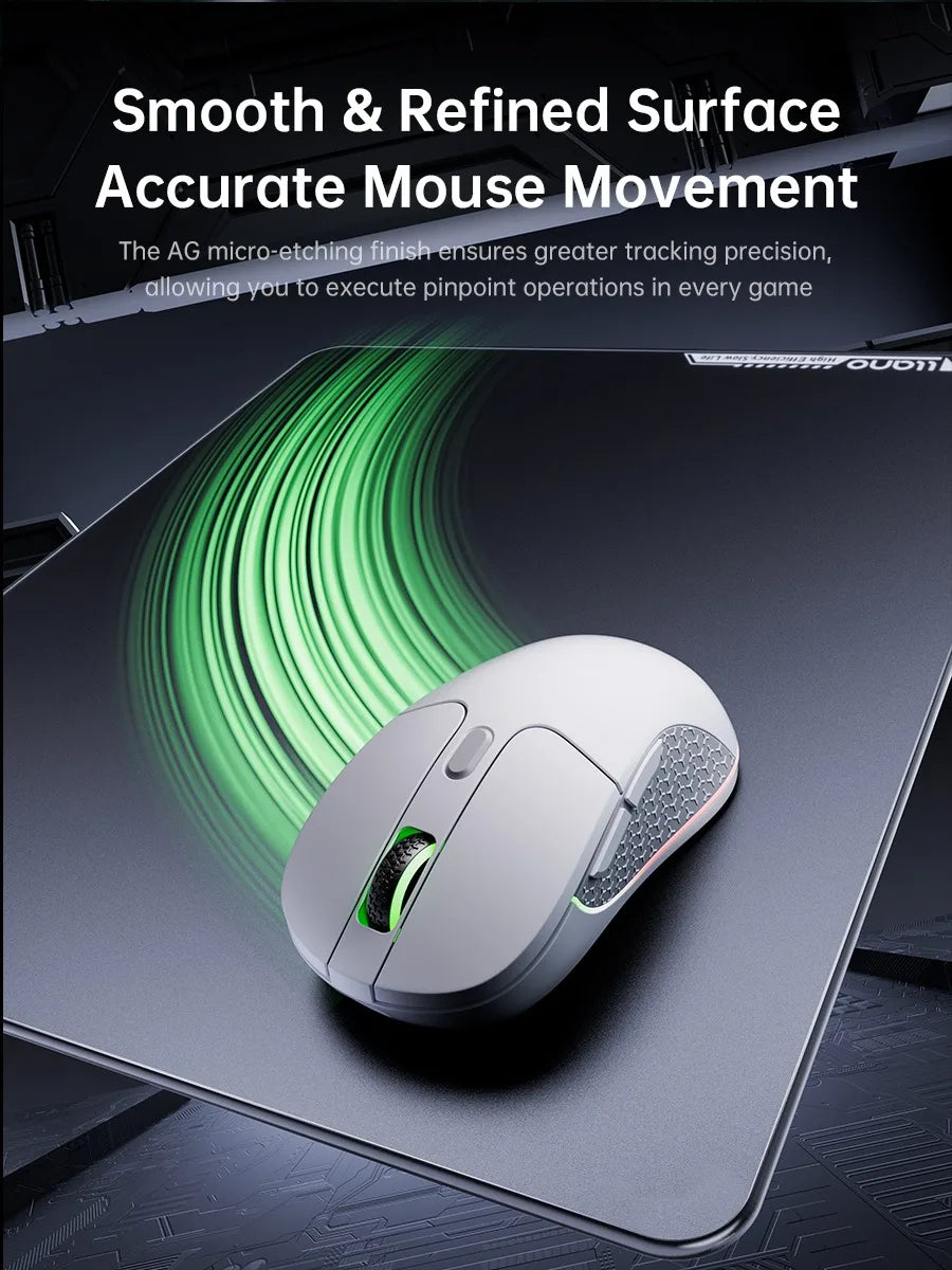 GlideCore™ Tempered Glass Gaming Mouse Pad