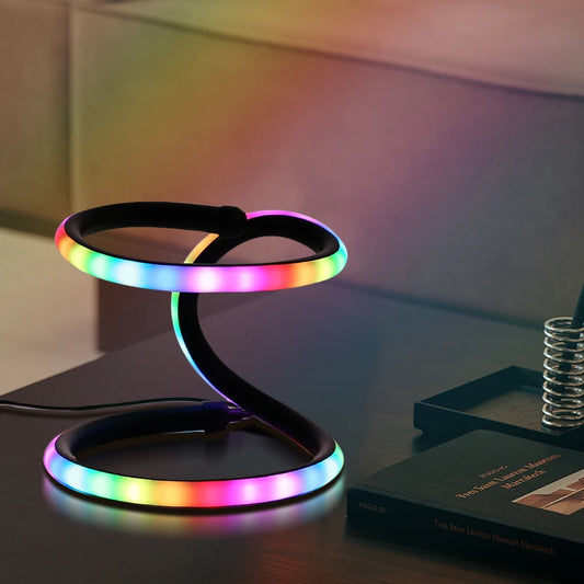 AuraLoop™ RGB Spiral Ambient Lamp