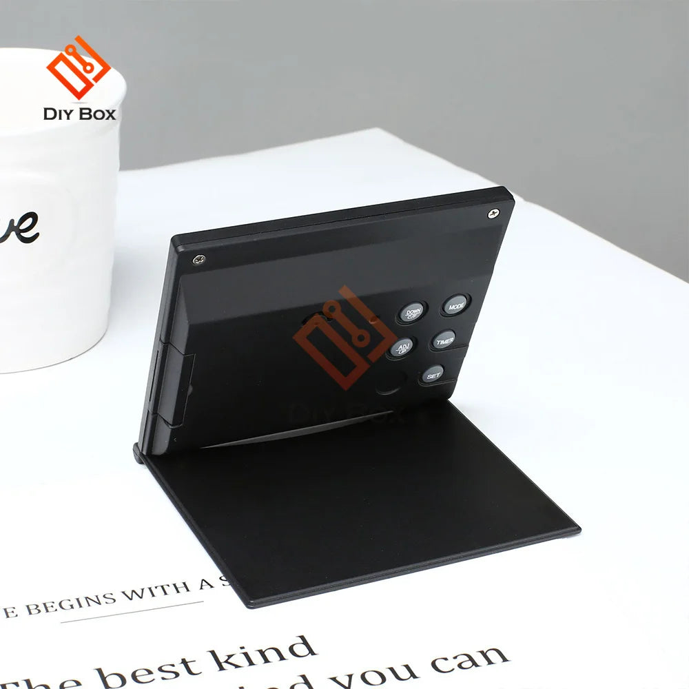 Digital Temperature & Humidity Monitor with Clock & Alarm