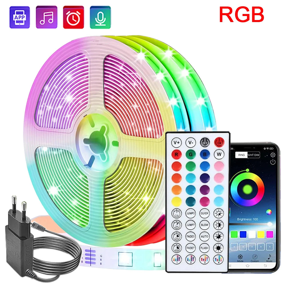 Music Sync RGB LED Strip Lights – 10m, 20m & 30m