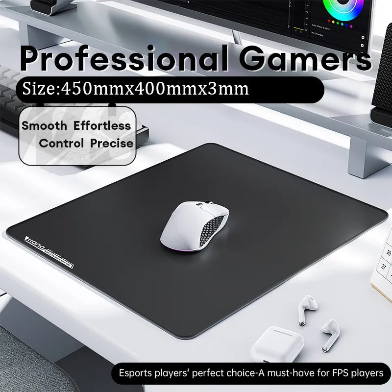 GlideCore™ Tempered Glass Gaming Mouse Pad