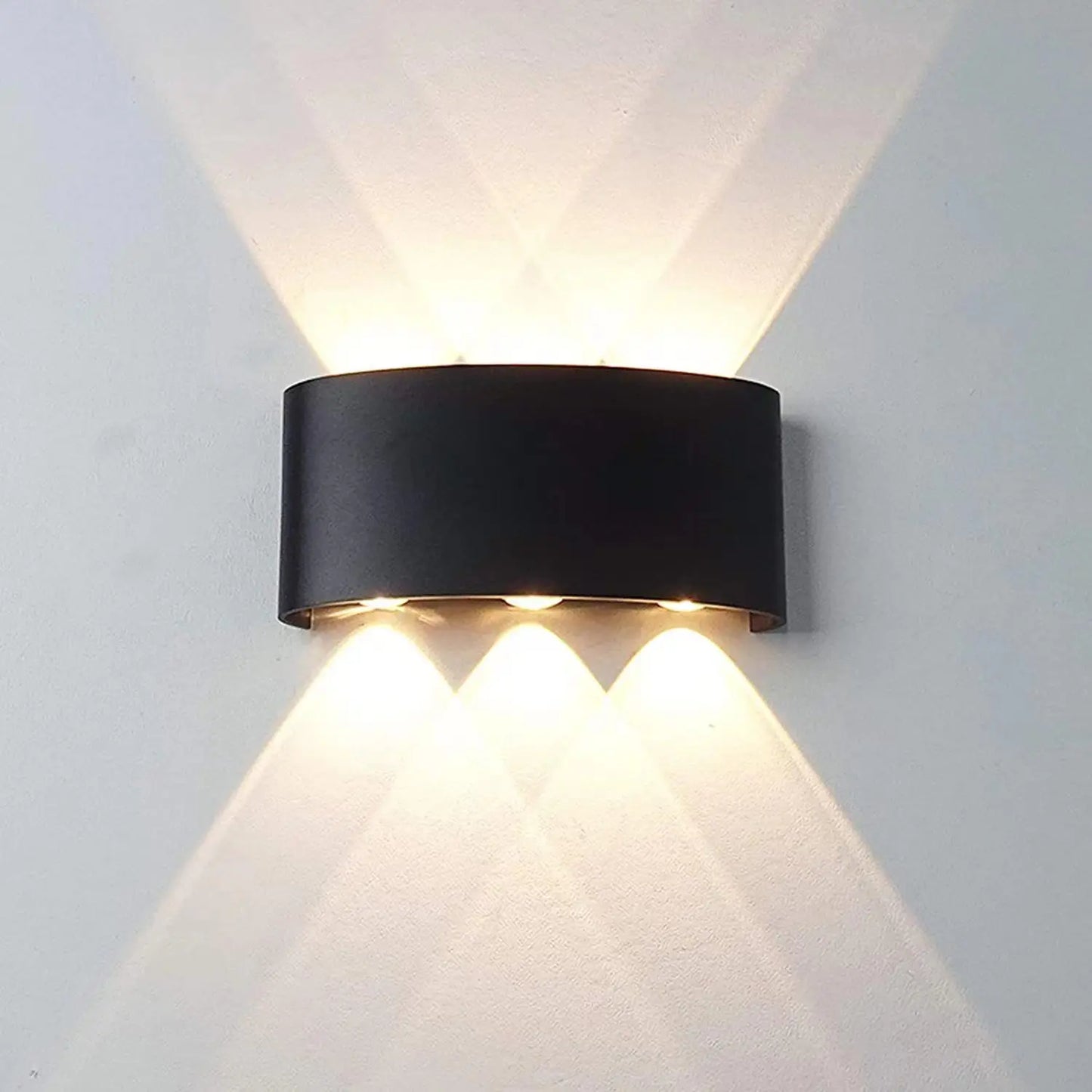 Modern LED Wall Sconce – Indoor & Outdoor Up-Down Light