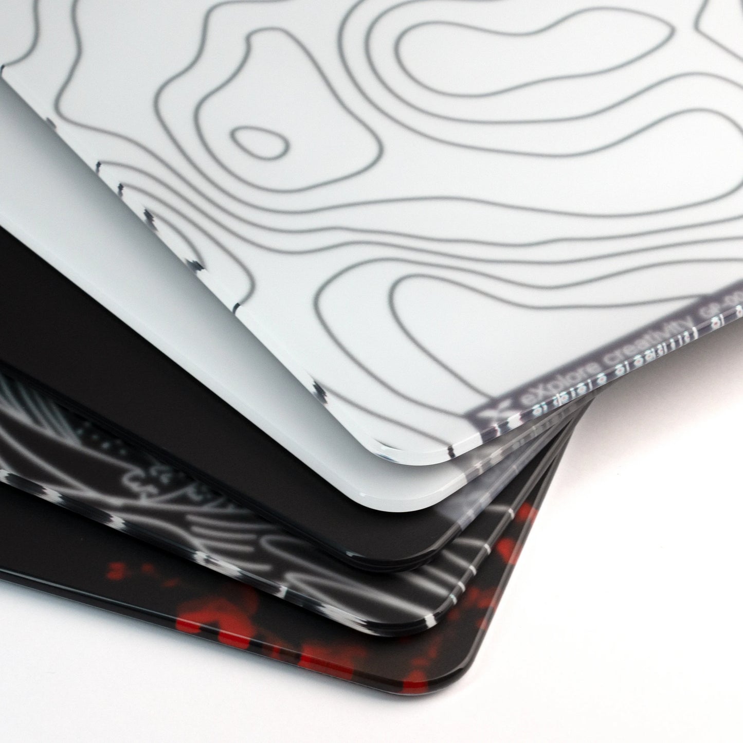 ZeroTrace™ Premium Tempered Glass Mouse Pad