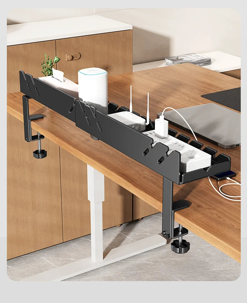 CableVault™ Expandable Under Desk Cable Tray