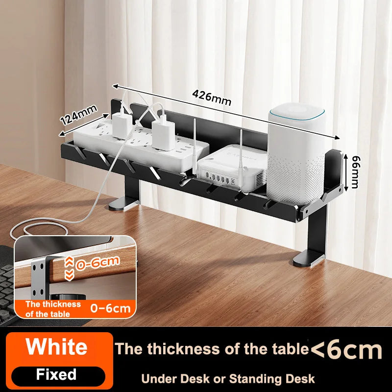 CableVault™ Expandable Under Desk Cable Tray