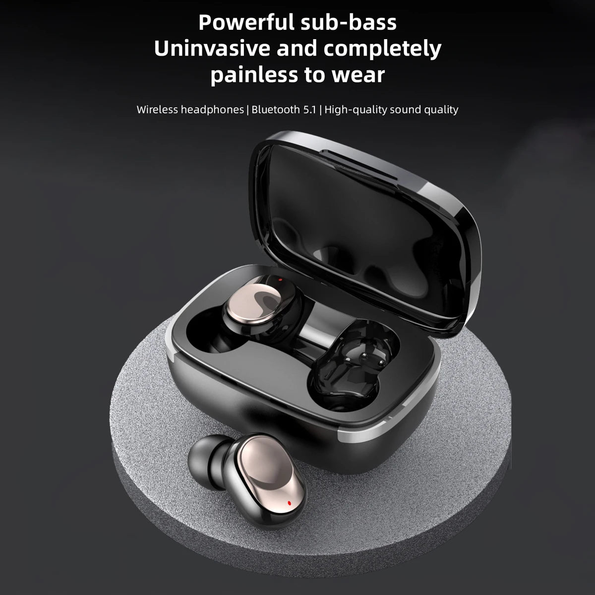 Earbuds with universal compatibility, suitable for all day wear, foldable, and cost-effective high-quality headphones for mobile