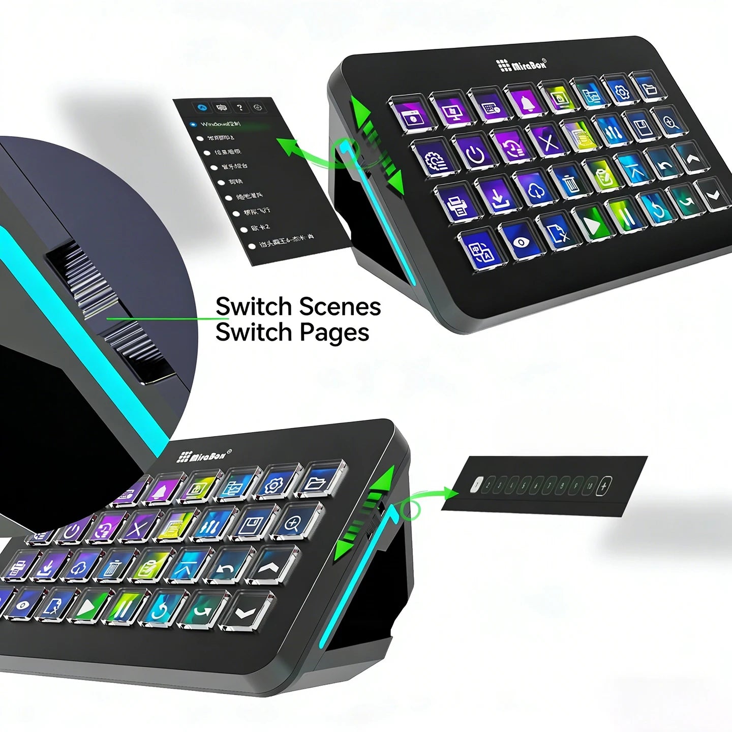 CommandPad™ 32-Key Programmable Macro Keypad