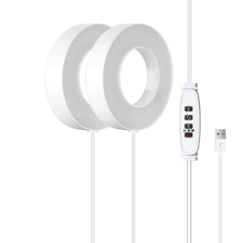 USB Full Spectrum LED Plant Grow Light – Auto Timer