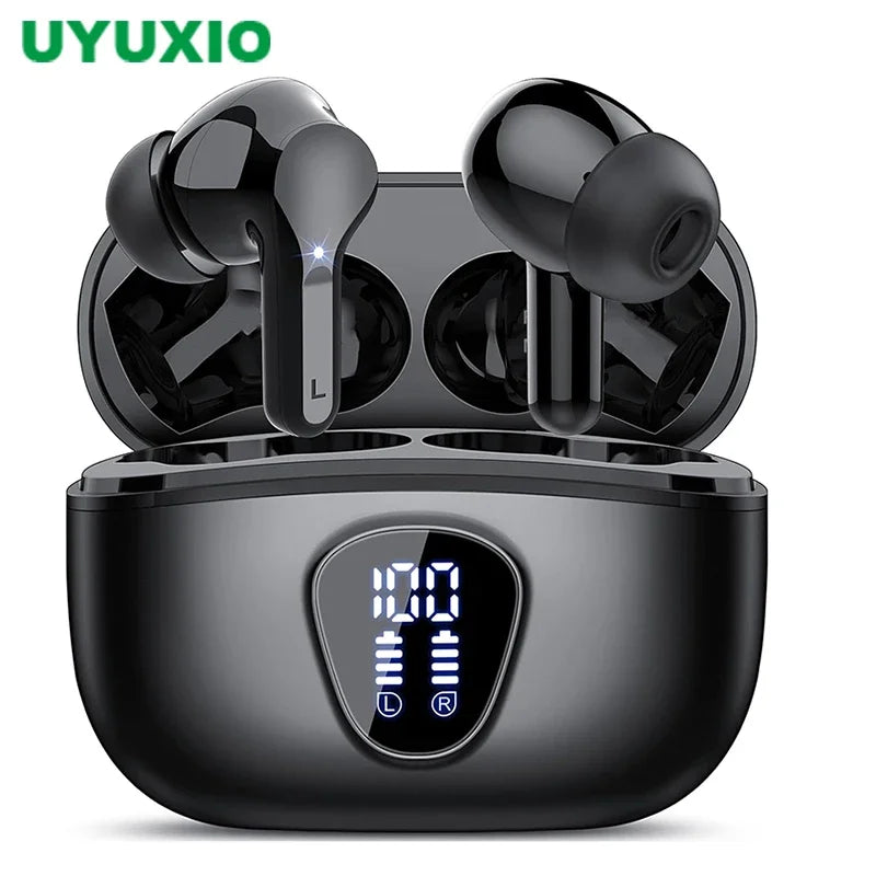 HiFi Wireless Earbuds – BT5.3, ENC Noise Cancelling, 48H, IP7