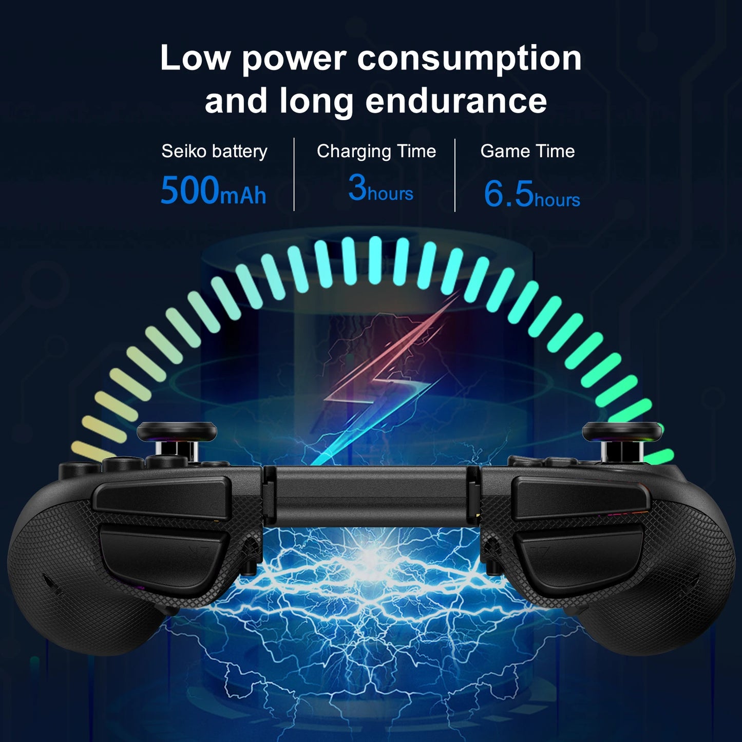 Hall Effect Wireless Controller for Nintendo Switch, OLED & Lite