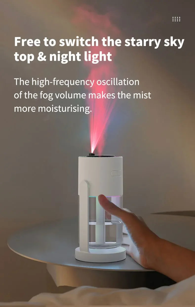 StarMist™ Galaxy Projection Humidifier