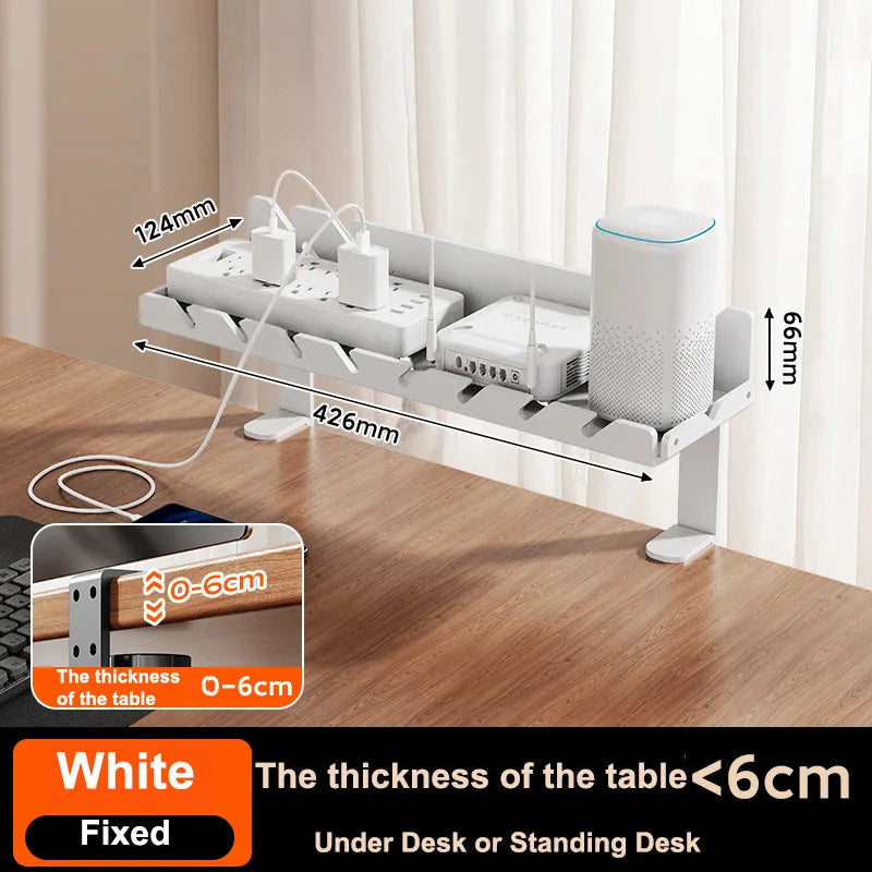 CableVault™ Expandable Under Desk Cable Tray