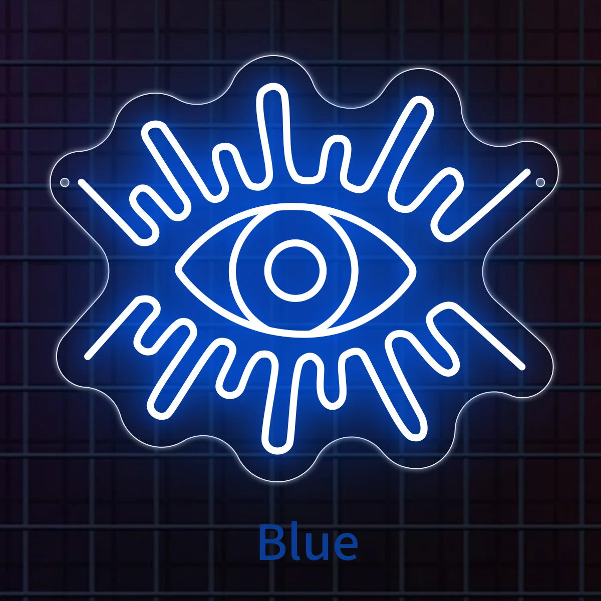 LED Neon Eye Sign, for Home, Bar, Decor - Spooky Decoration Gift Idea, Durable Eye Light for Christmas, Weddings, Birthdays (No