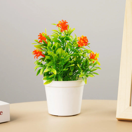 Artificial Flower Desk Plant