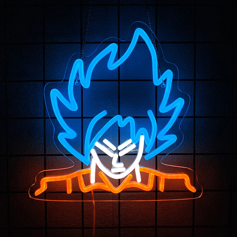 Anime Series Neon Sign For Wall Decor,Led Neon Light For Game Room,Bedroom,Birthday Gift For Teens,Party,Man Cave Decoration